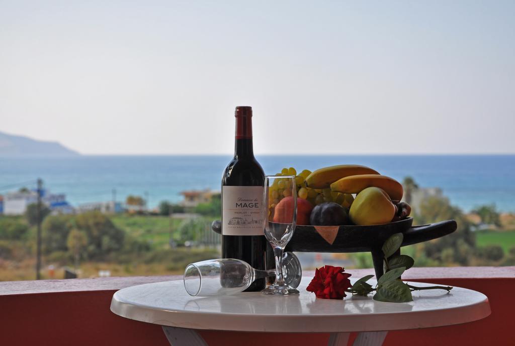 Poledas Apartments Georgioupoli Rum bild